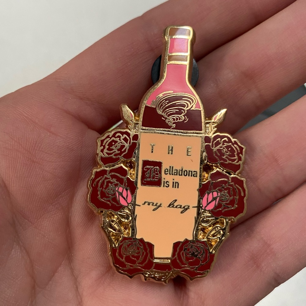 The Belladona Is In My Bag Practical Magic Pin